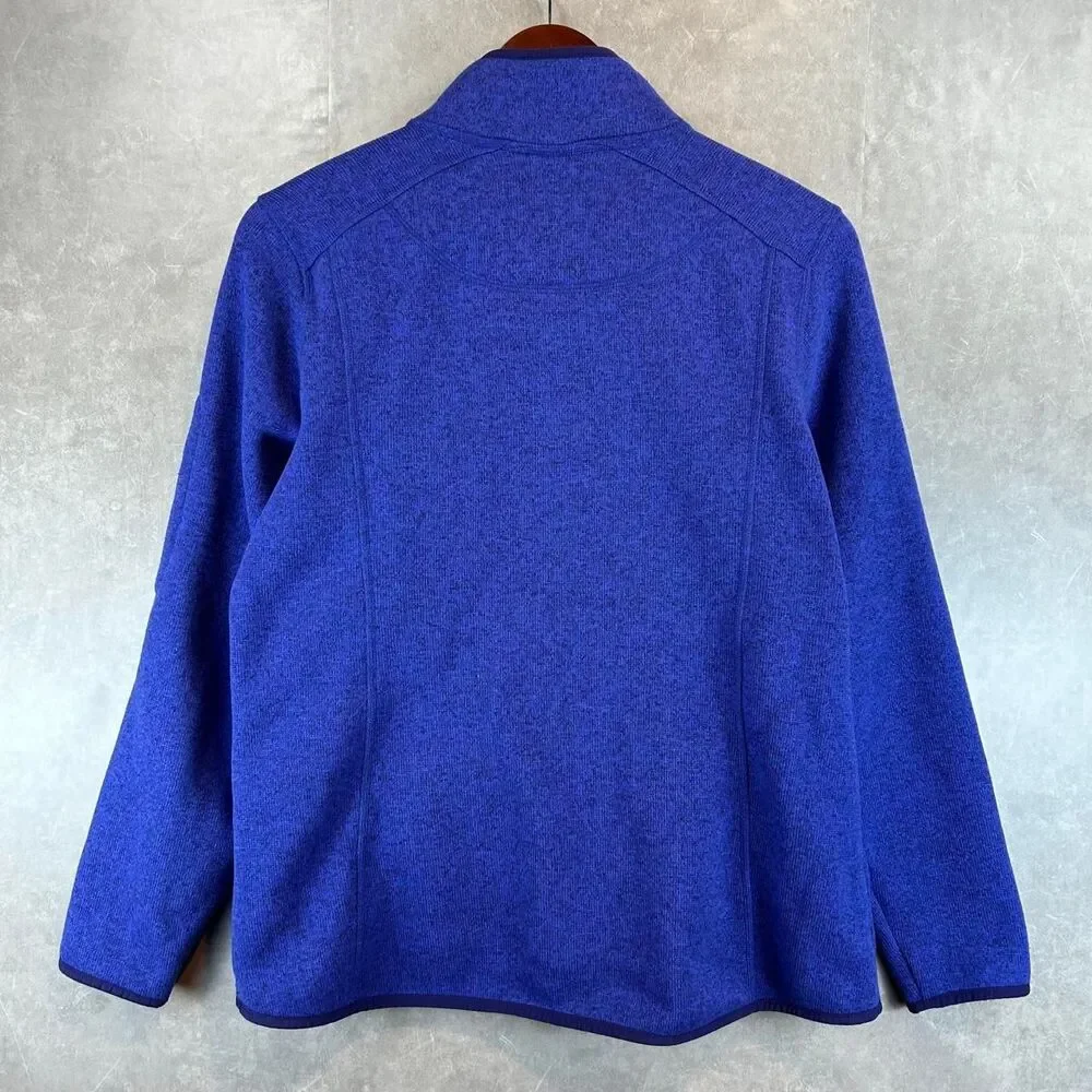 Llbean Women's Blue and Purple Jacket